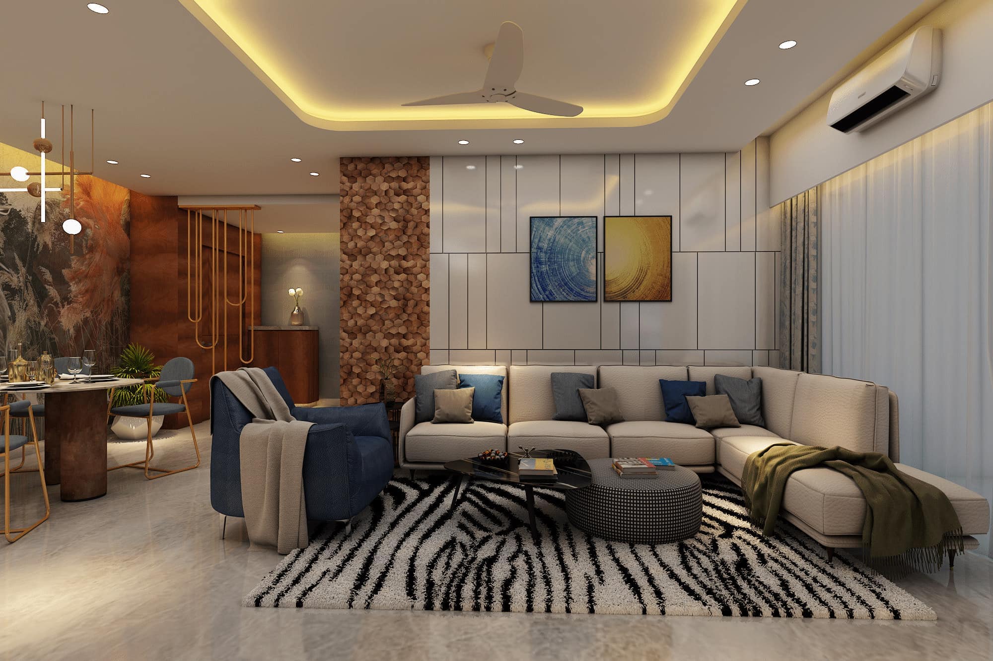 3D interior design render - view 12